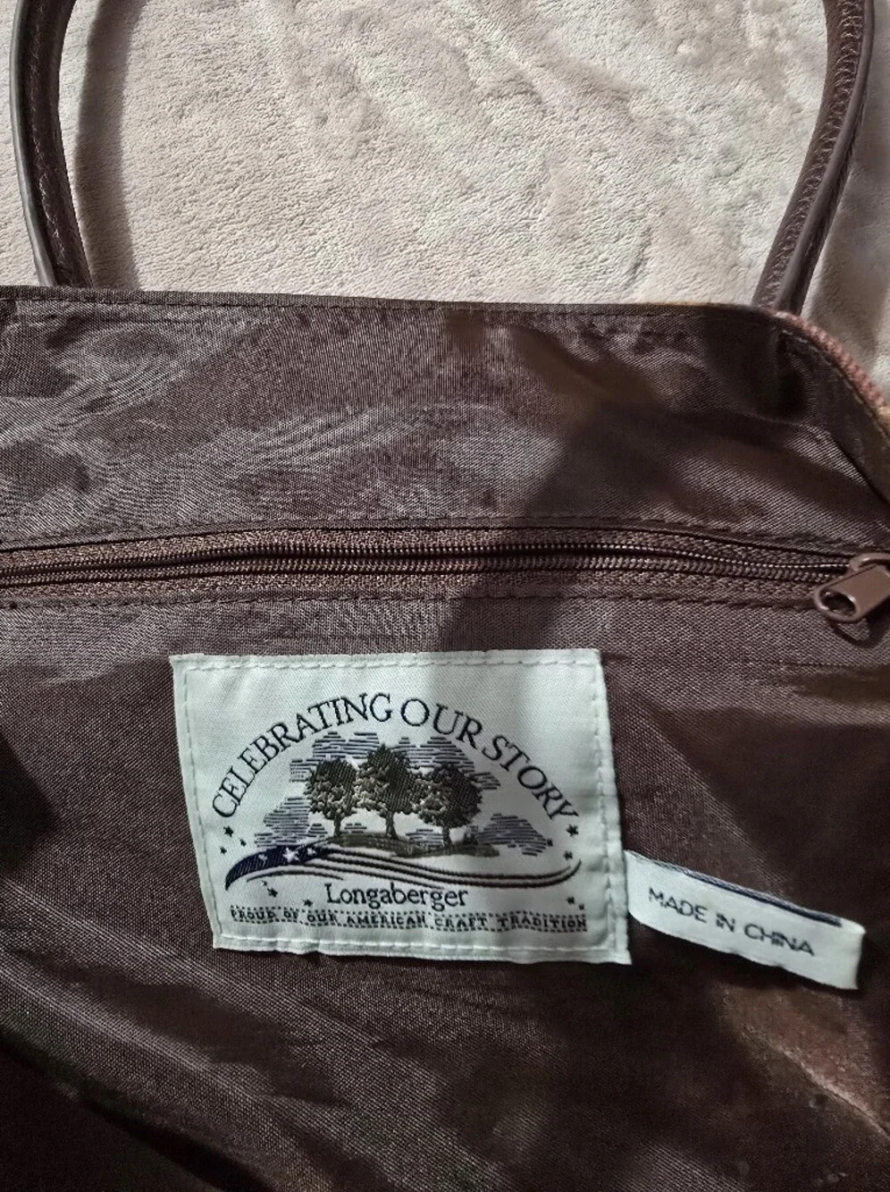 Longaberger 25th Bee Consultant Tote Bag